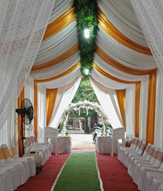 tenda dekorasi outdoor